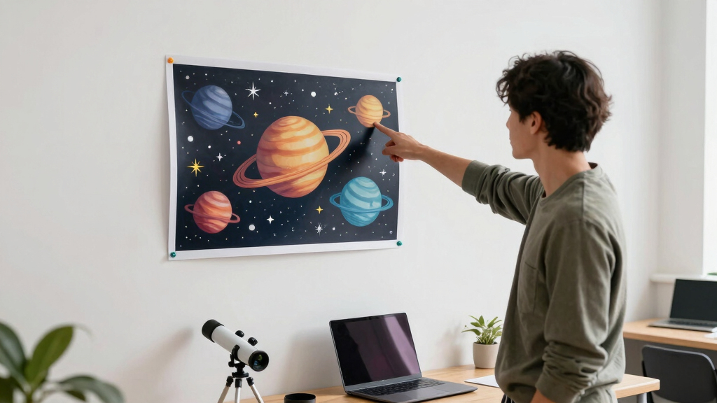 astronomy educational posters