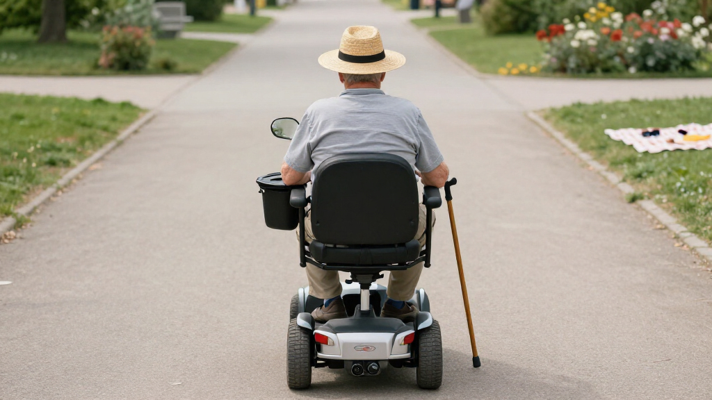 mobility scooters for tall seniors