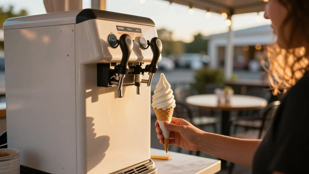 soft serve ice cream machine