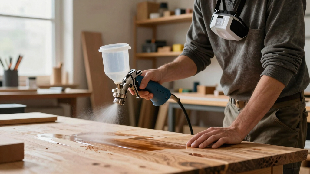 electric spray guns for woodworking