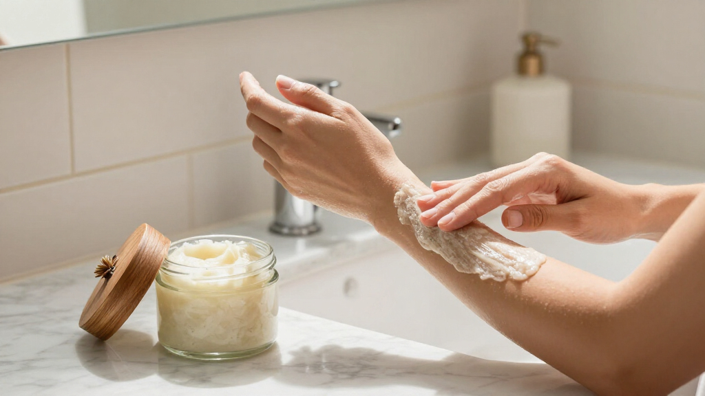 luxury body scrub sets