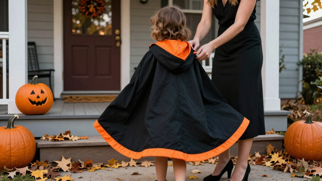 Halloween costume capes