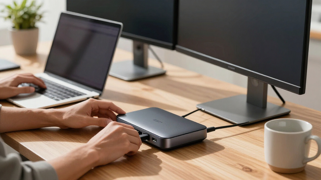 usb c lapdocking station