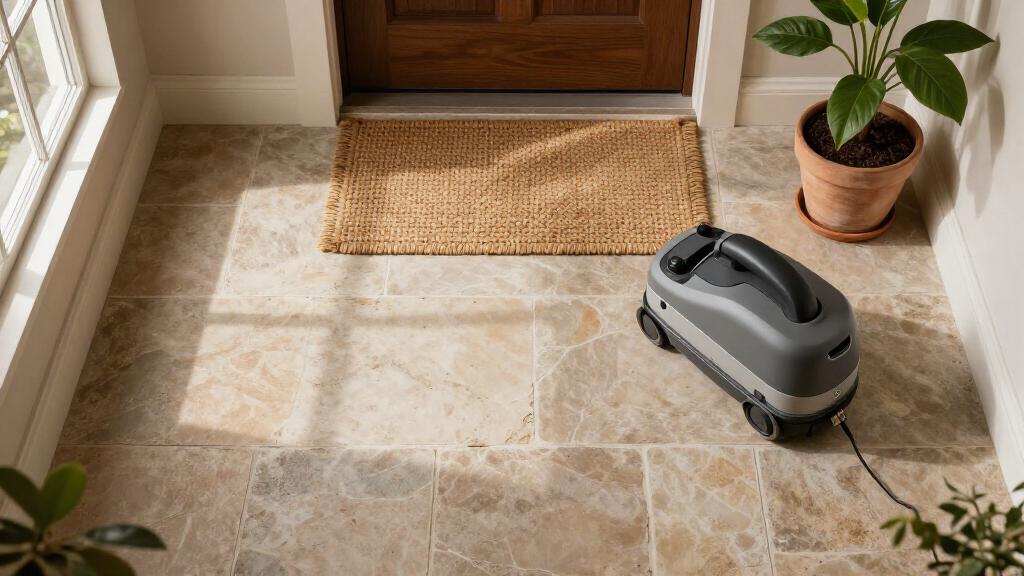 best floor machine for entryway stone floors