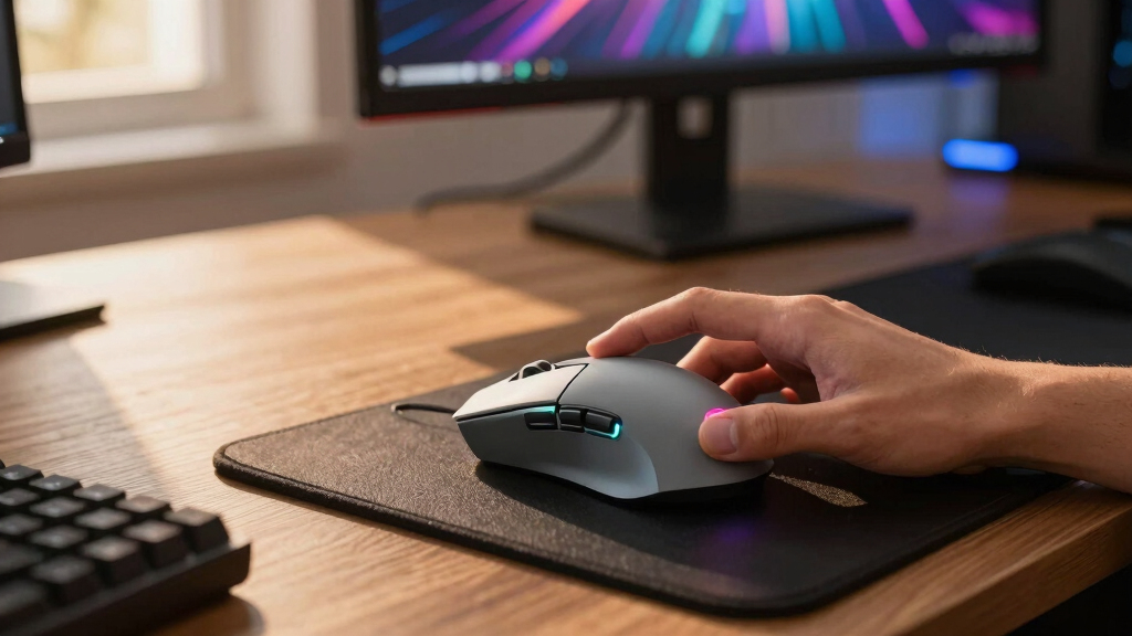 gaming mouse with customizable buttons