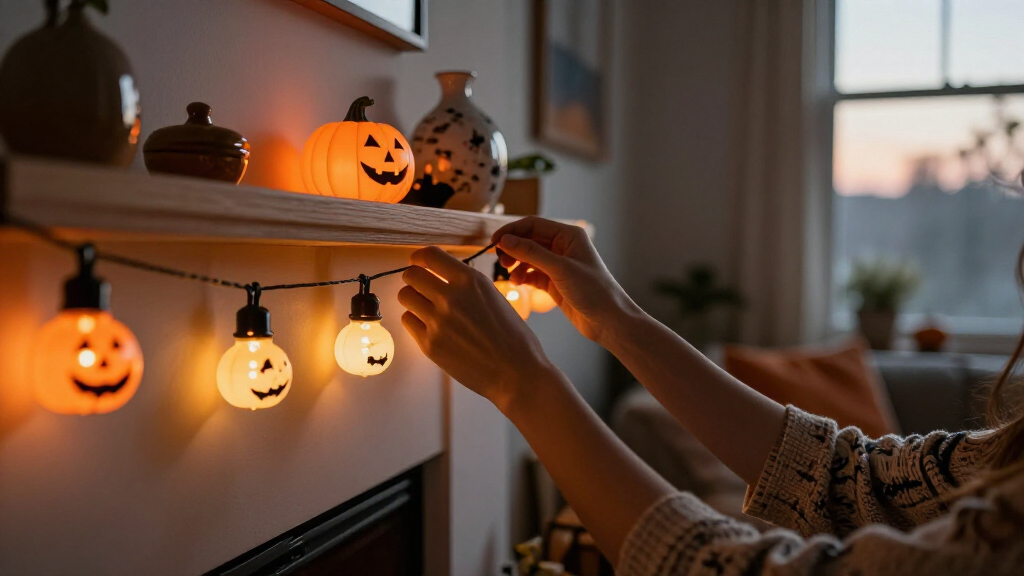 Halloween Lichterketten