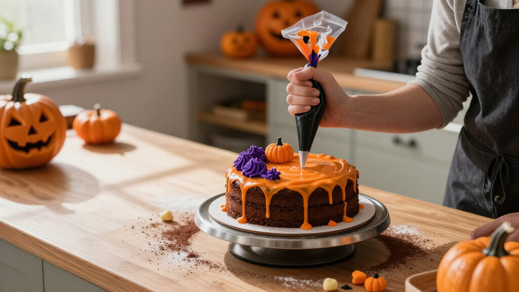 Halloween cake decorating supplies
