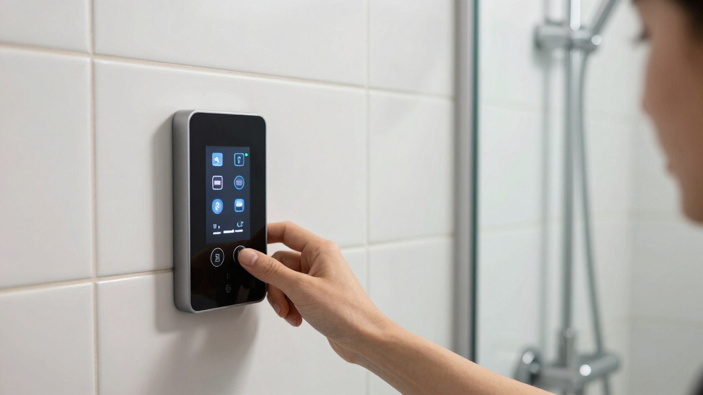 digital shower control systems