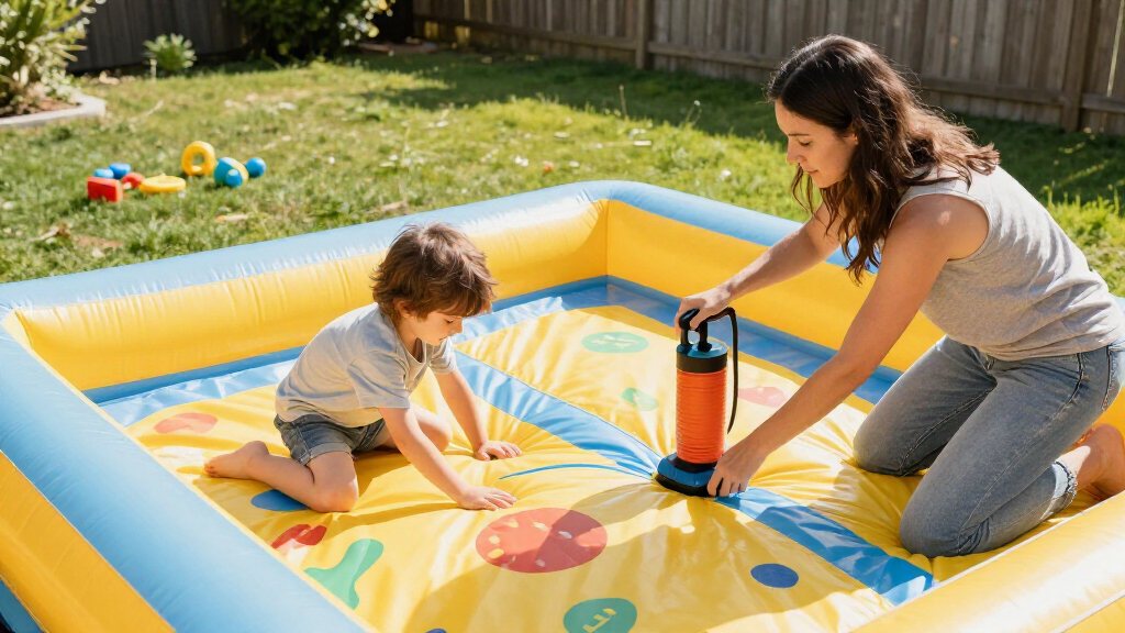 inflatable bouncer