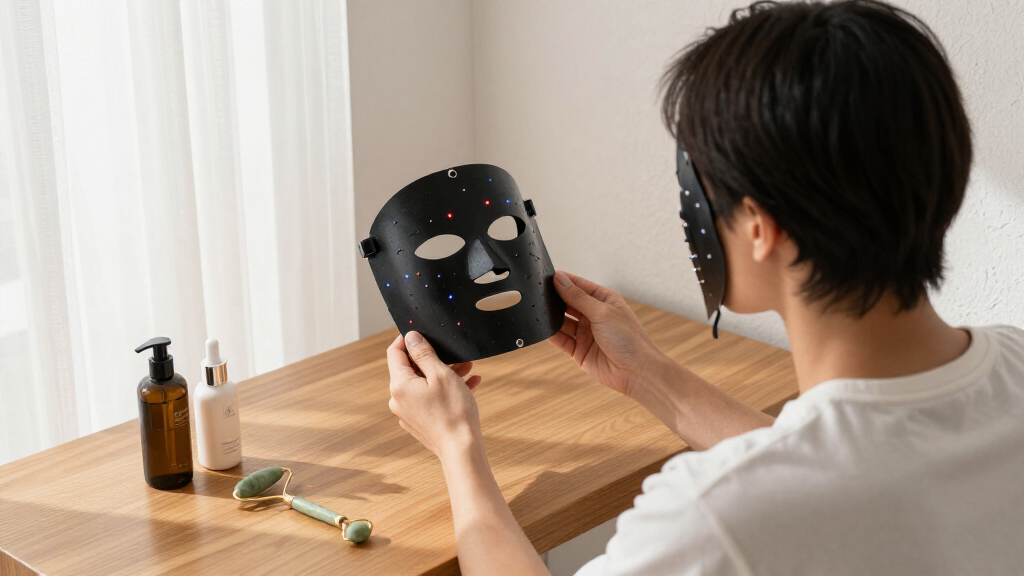 led mask for enlarged pores