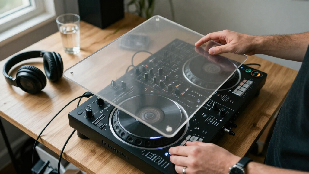 DJ controller decksaver covers