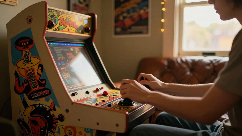 arcade cabinet for classic shooters