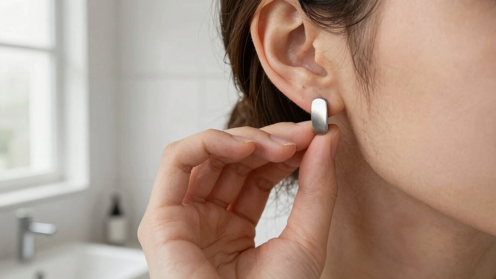 best implant grade titanium flat back earrings