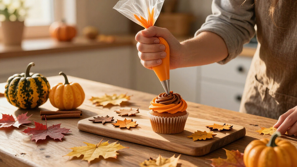 fall-themed dessert decorating kits