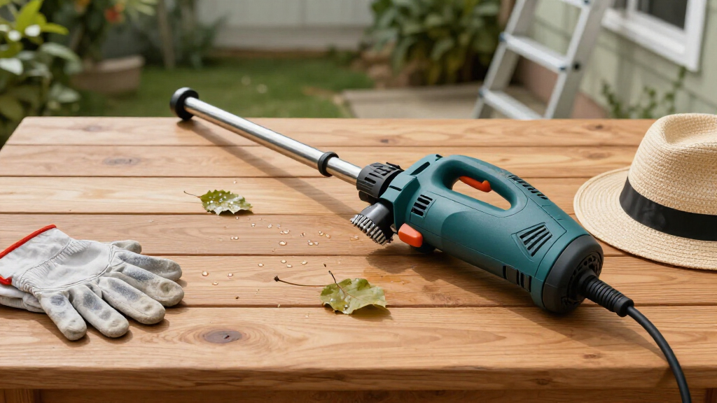 electric gutter cleaning tools