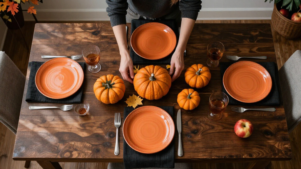 Halloween decorative tableware