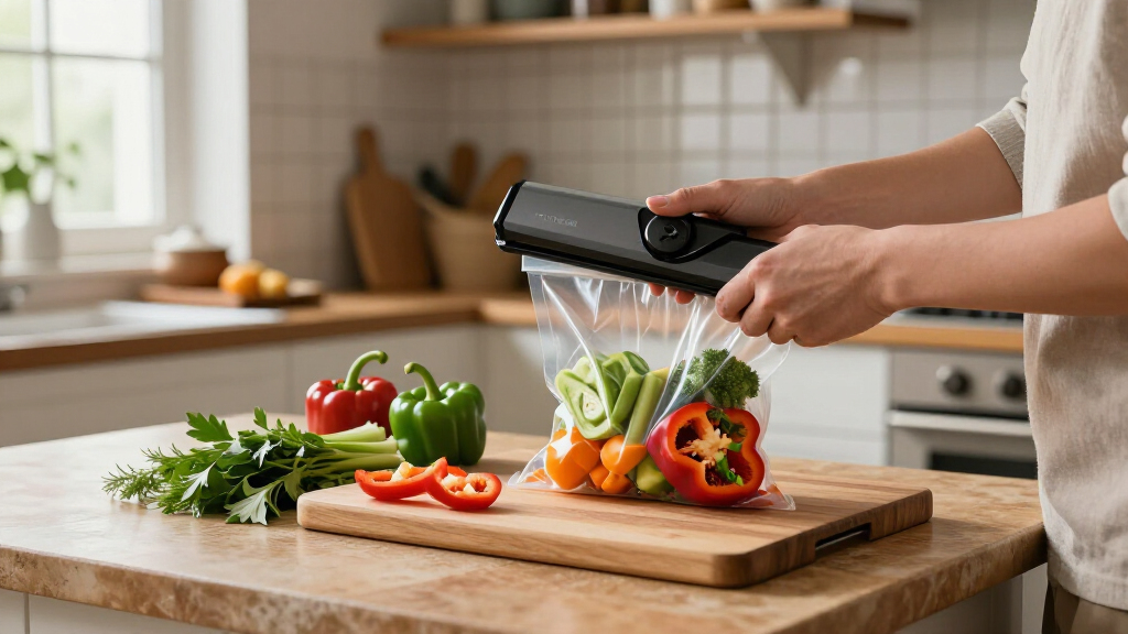 Vakuumierer für Lebensmittel
