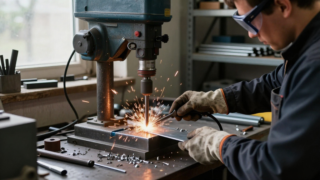 drill press for metalworking