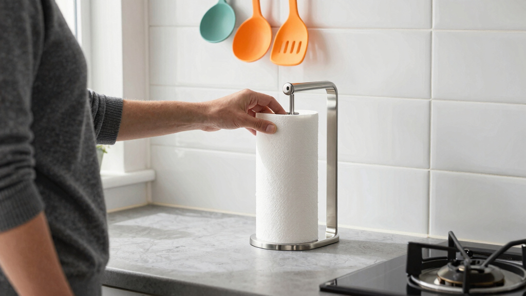 best paper towel holders