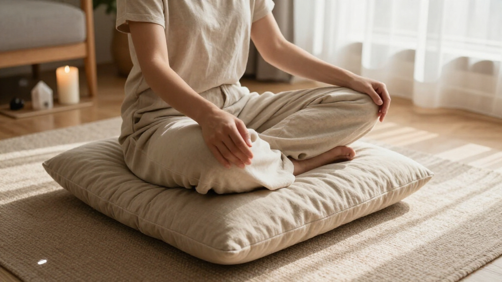 affirmation meditation cushions