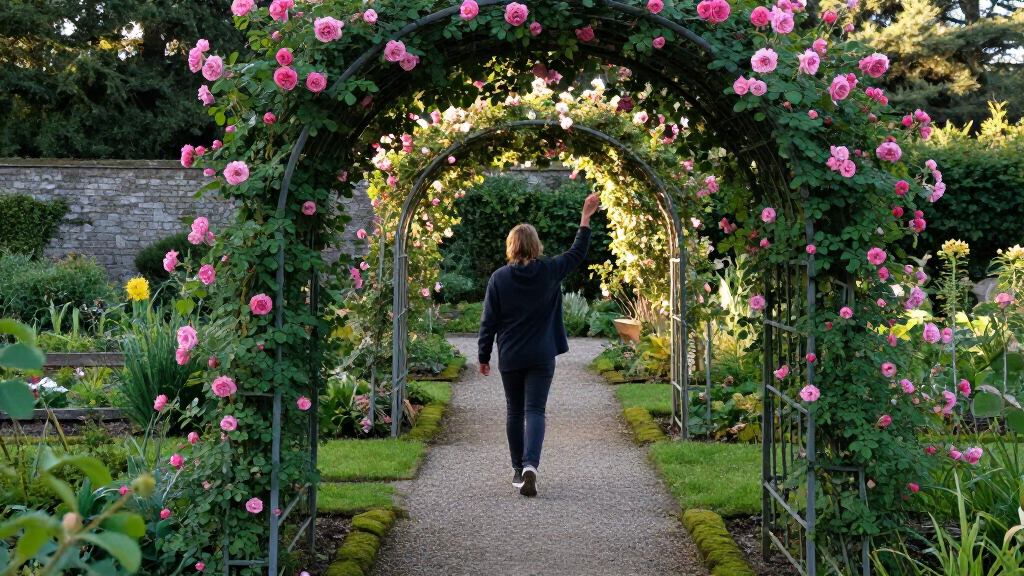 best rose garden arches