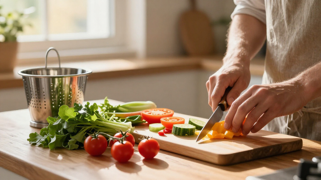 tools for fast salad prep