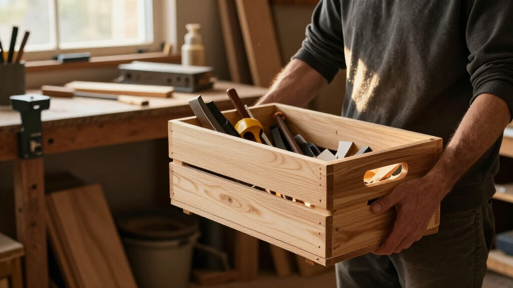 woodworking project storage bins