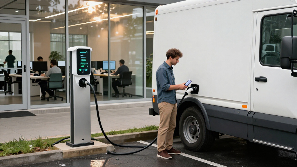 best electric truck charging stations