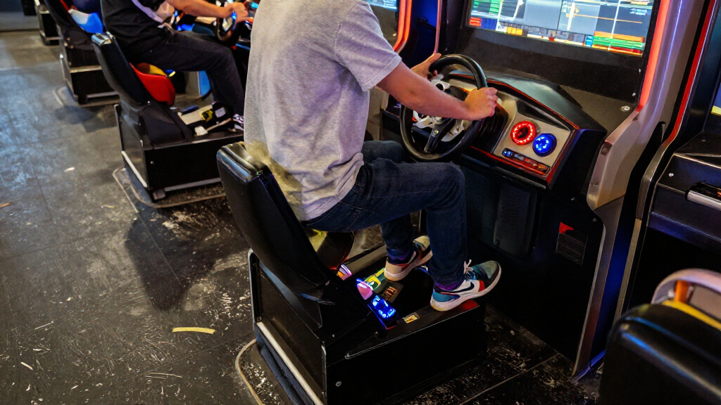 arcade machines with racing games