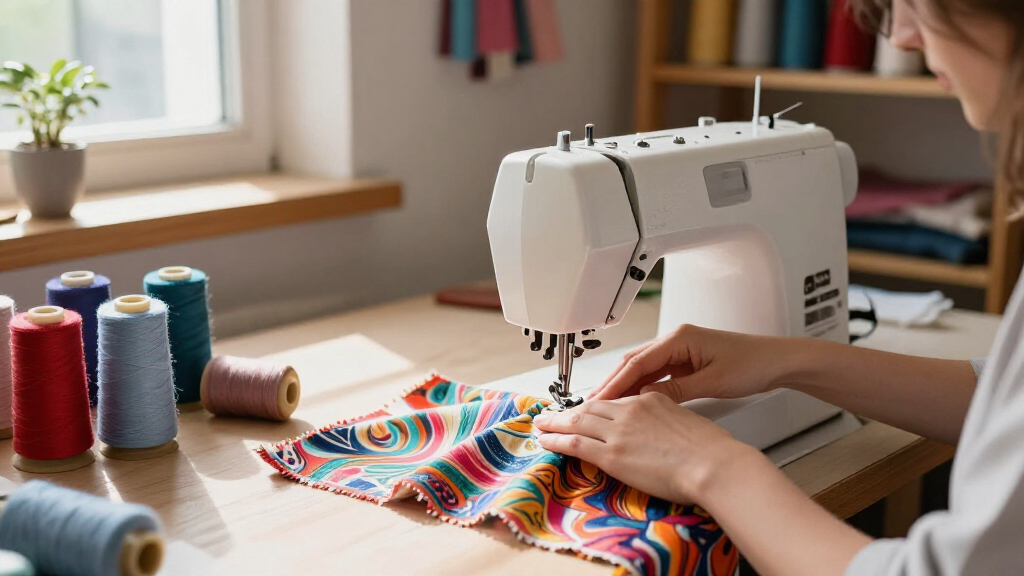 professional sewing machine for textile artists