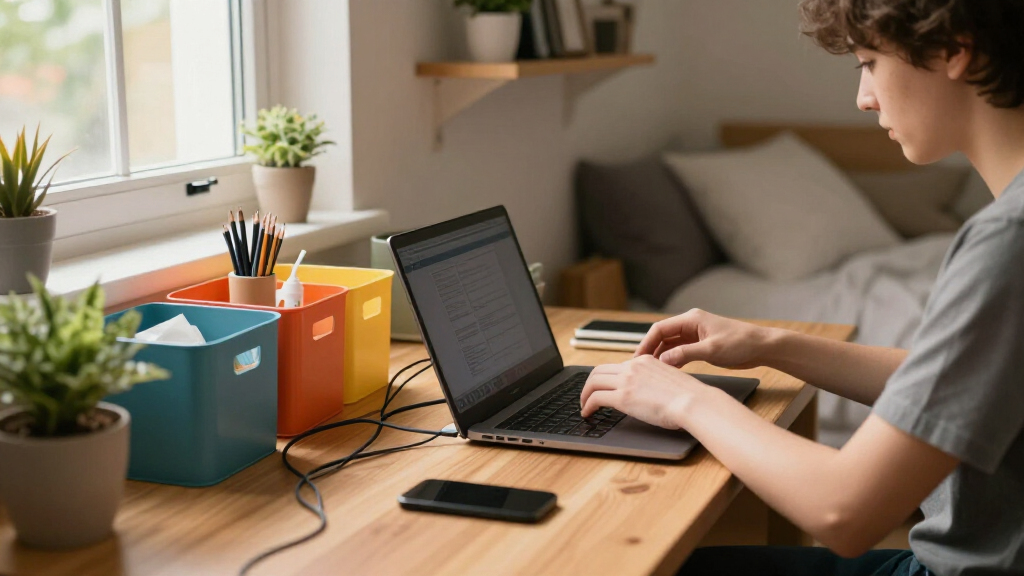 student desk organization ideas