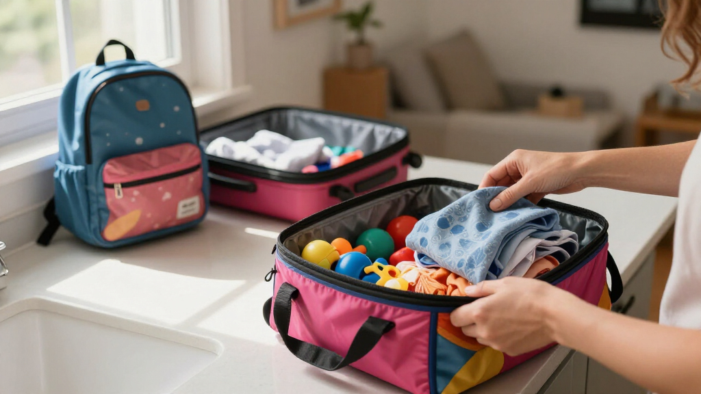 best overnight bag for kids between two homes
