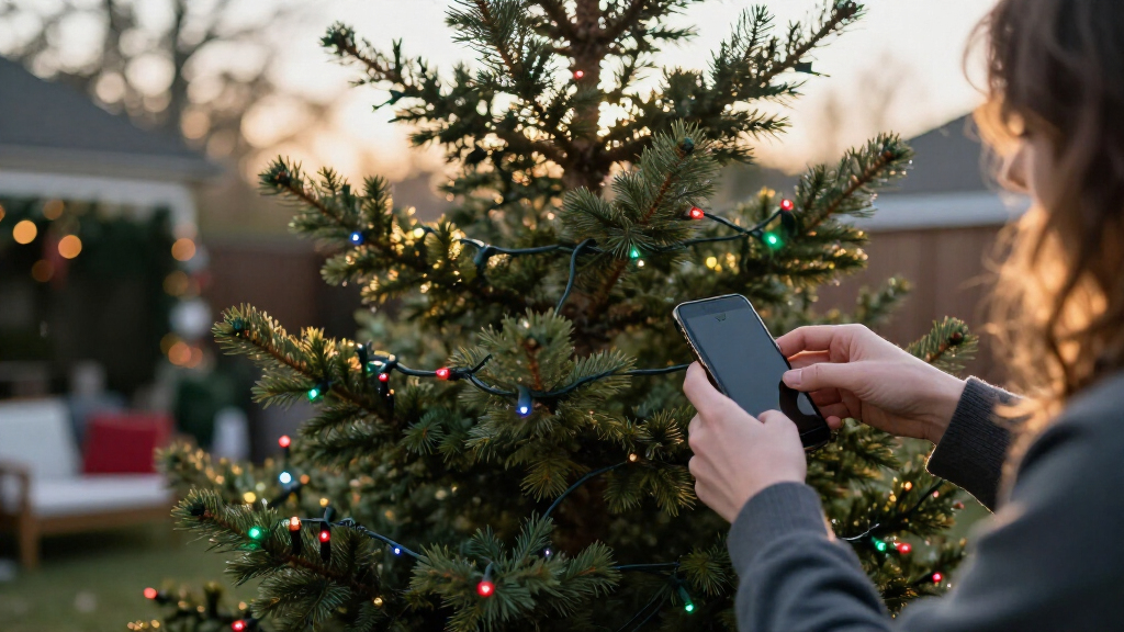smart christmas lights mattercompatible