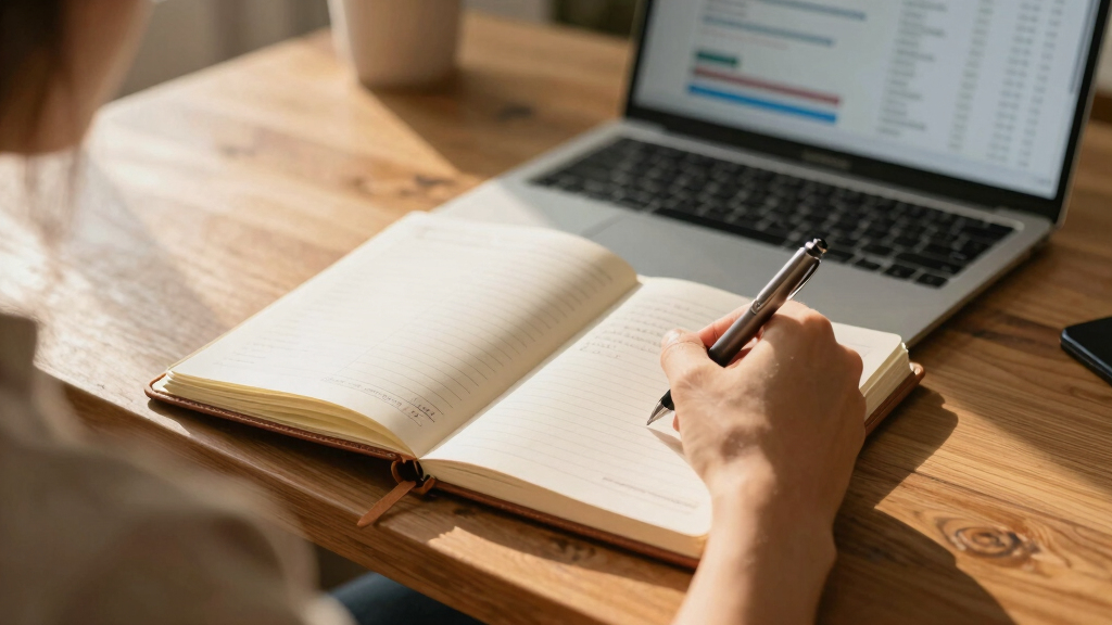 investment tracking notebooks
