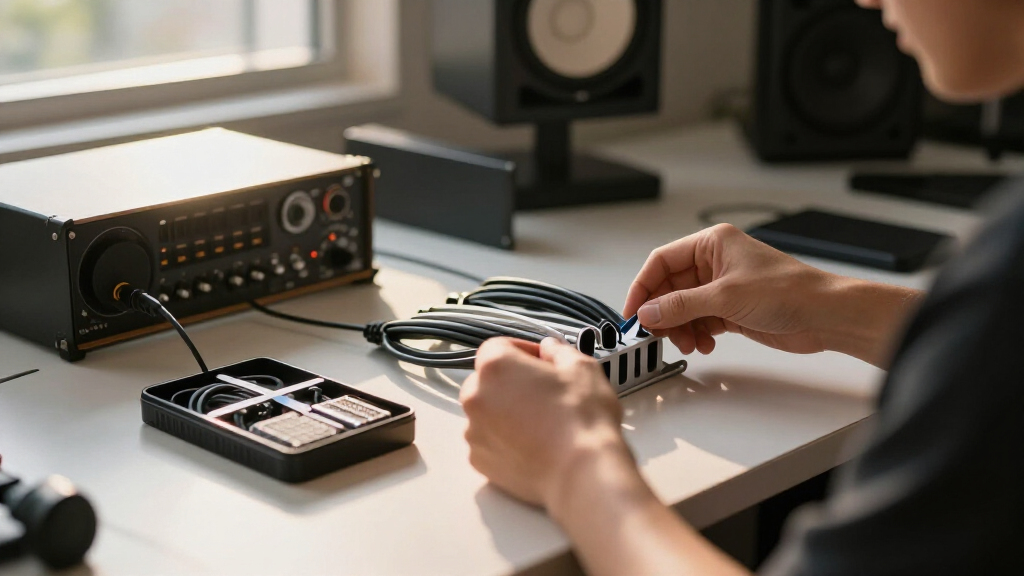 best cable management kits for studio desks