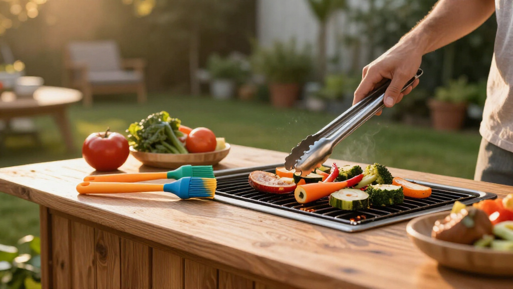 outdoor kitchen grill accessories