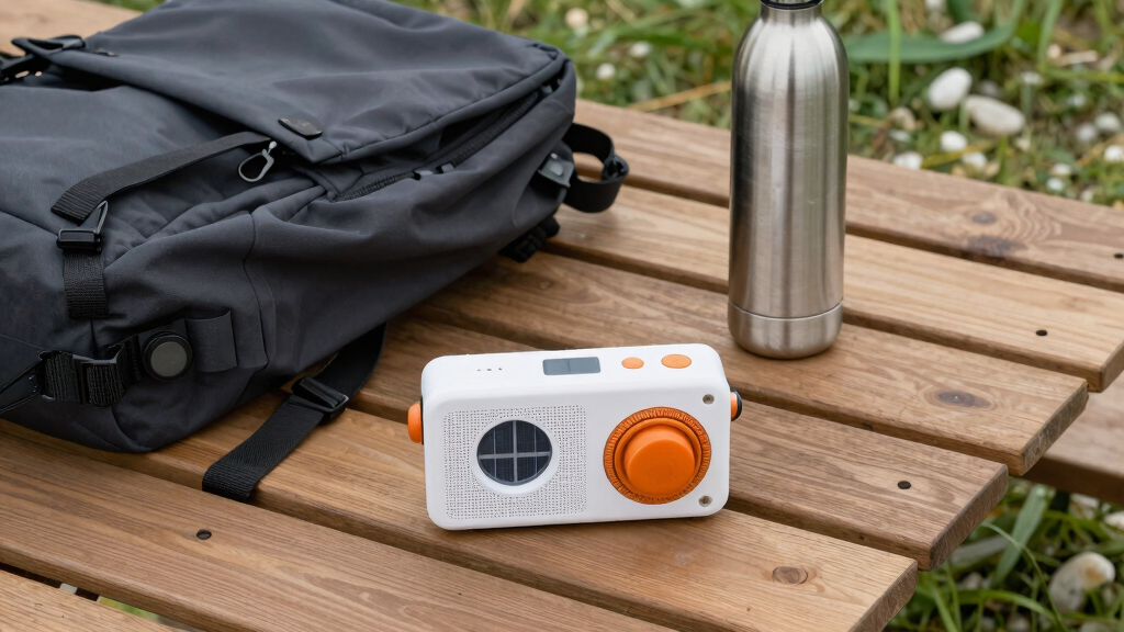 solar-powered emergency radios