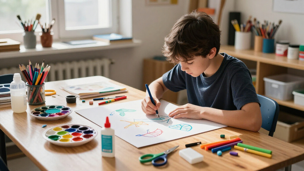 art supplies for school projects