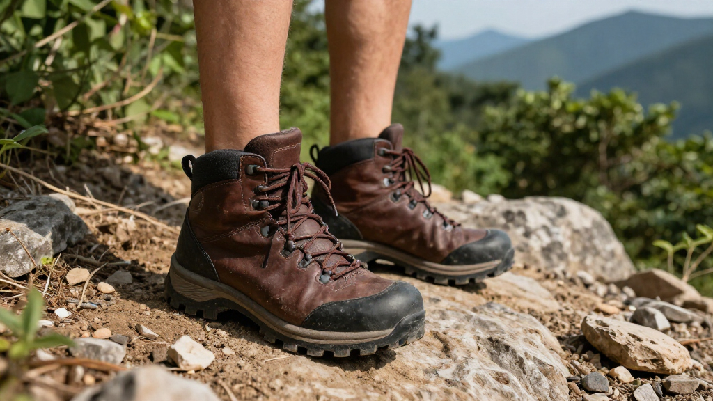 premium hiking boots for rugged trails