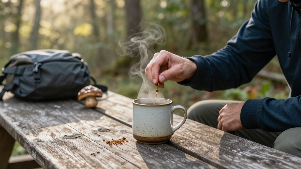 adaptogen mushroom coffee mix