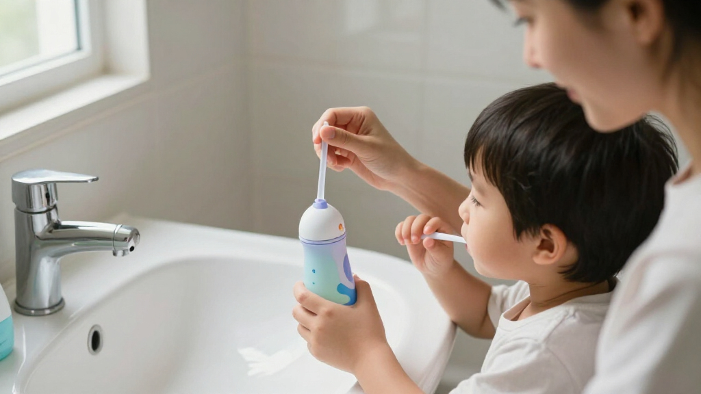 quiet water flossers for kids
