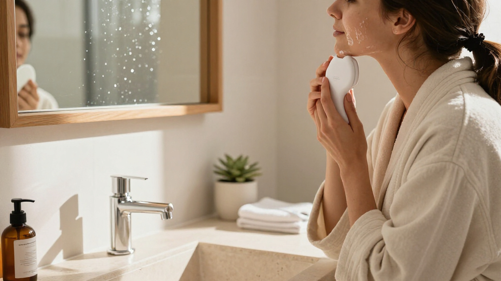 luxury facial cleansing devices