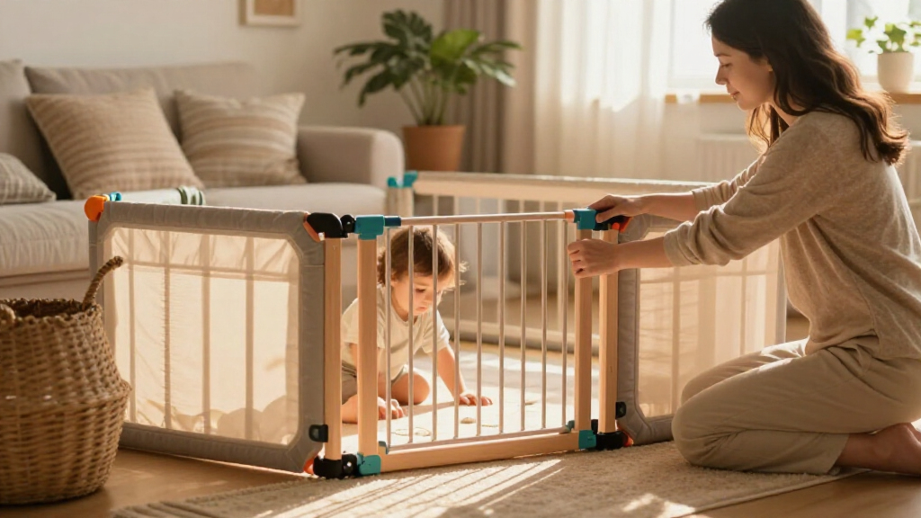 configurable playpens and baby gates