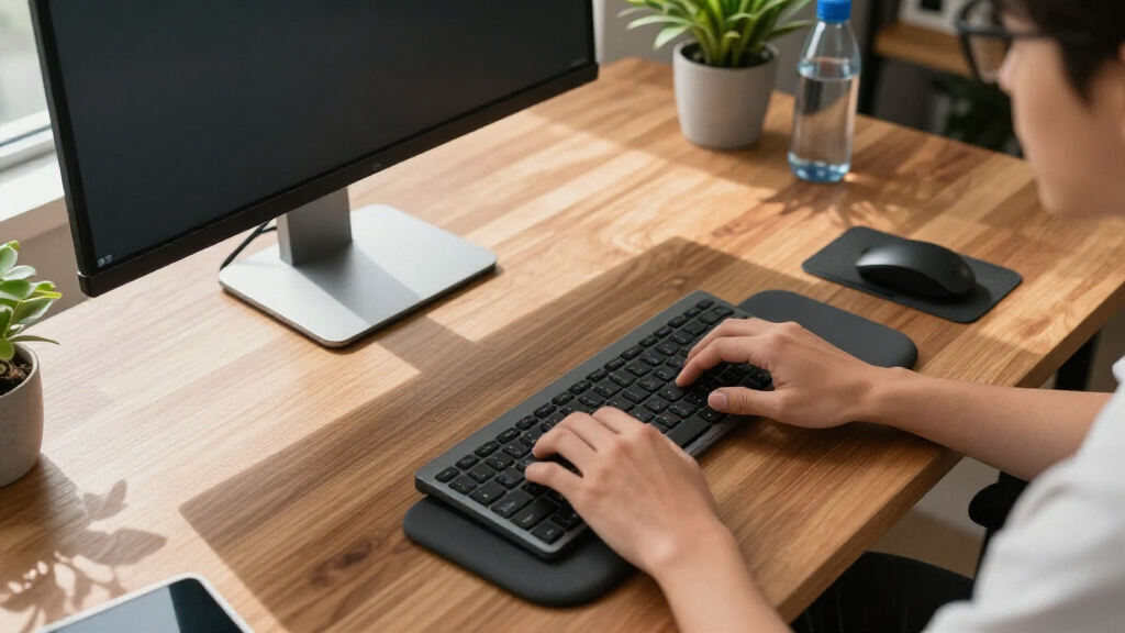 ergonomic study desk accessories