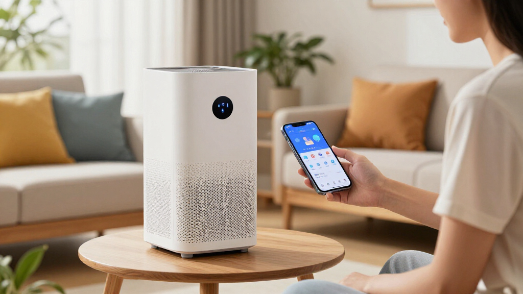 smart air purifier with app control