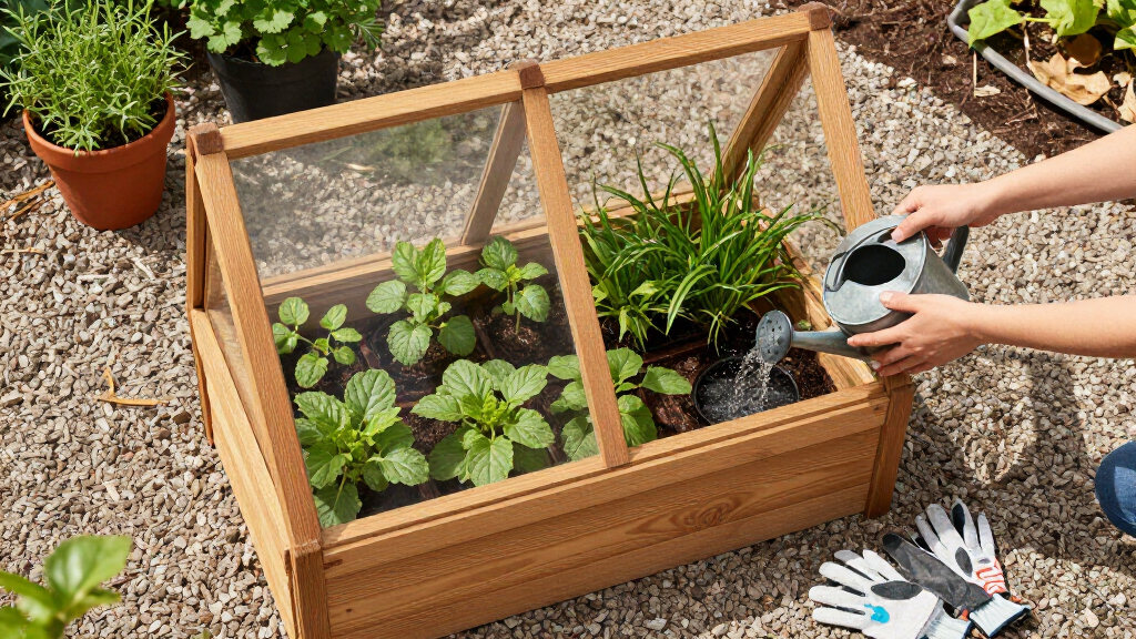 cold frame greenhouse