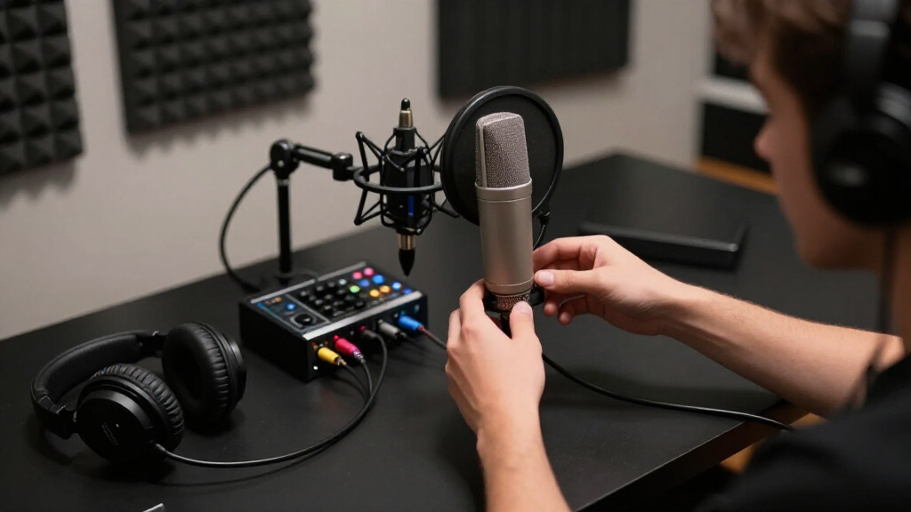 audio recording microphones for creators