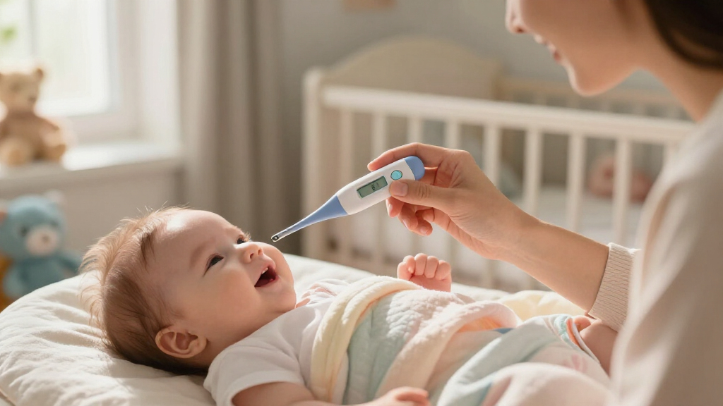 accurate safe rectal thermometer for baby with fever