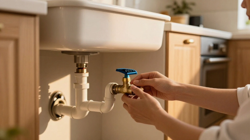 smart water shutoff valve for pex plumbing