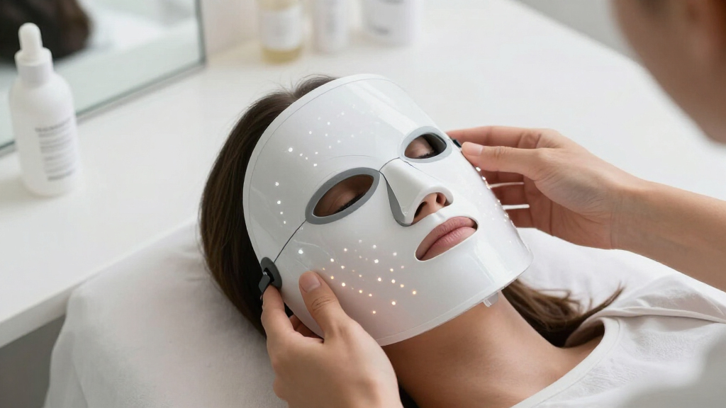 led face mask for skin rejuvenation